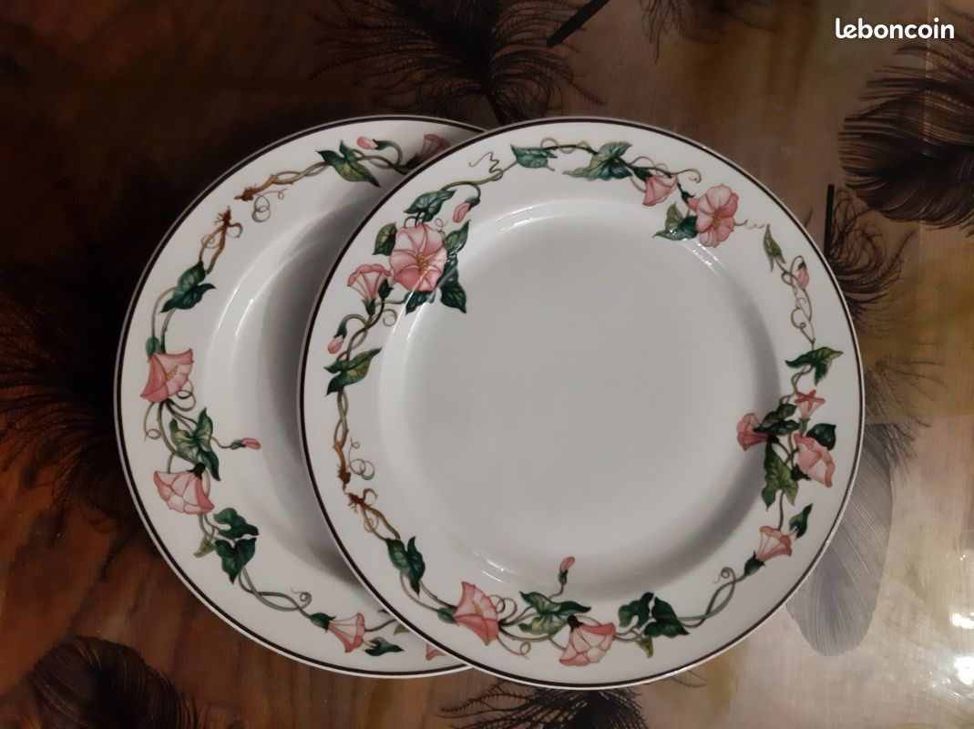 Ancienne assiette plate à dessert Villeroy et Boch 21 cm (image 3)