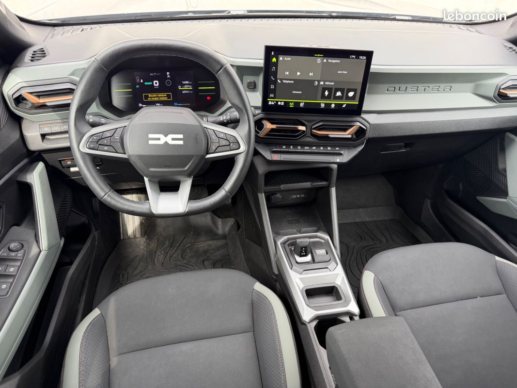 DACIA DUSTER TCe 141cv Hybride 4x2 EDC Extreme - Sièges Volant chauffants / CarPlay / Caméra 360 - (image 42)