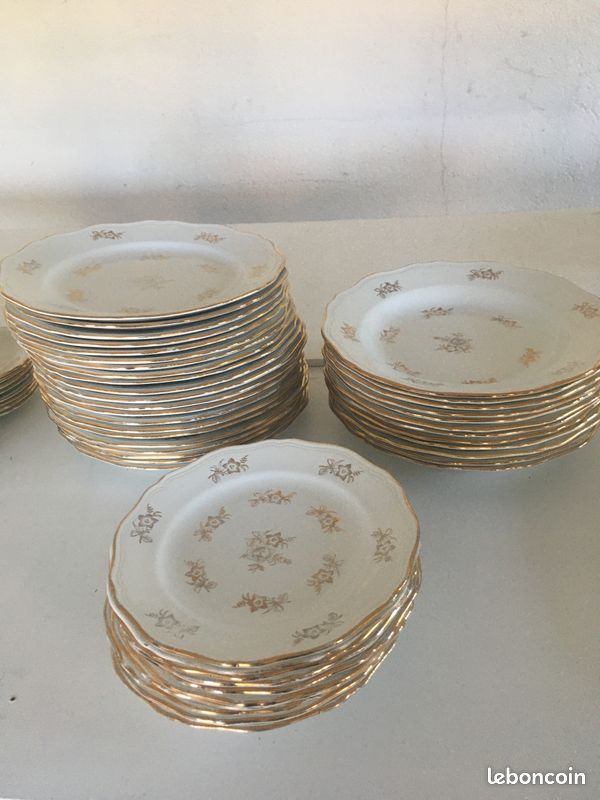 Assiettes AMANDINE des années50 (image 10)