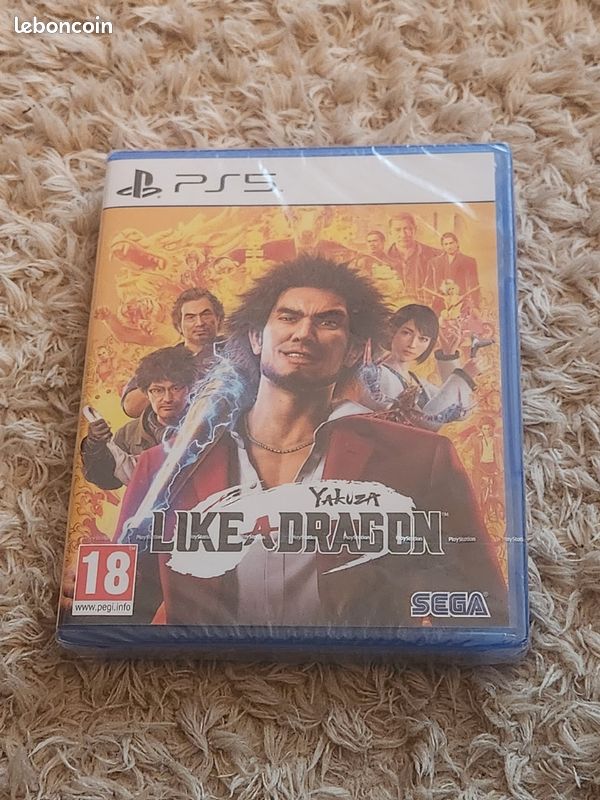 Jeu ps5 NEUF Yakuza Like A Dragon VF (image 1)