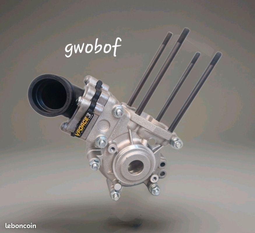 Bas moteur en Carter polini et sa grosse admission nitro vforce3 pour mbk 51 et ses consommables (image 2)