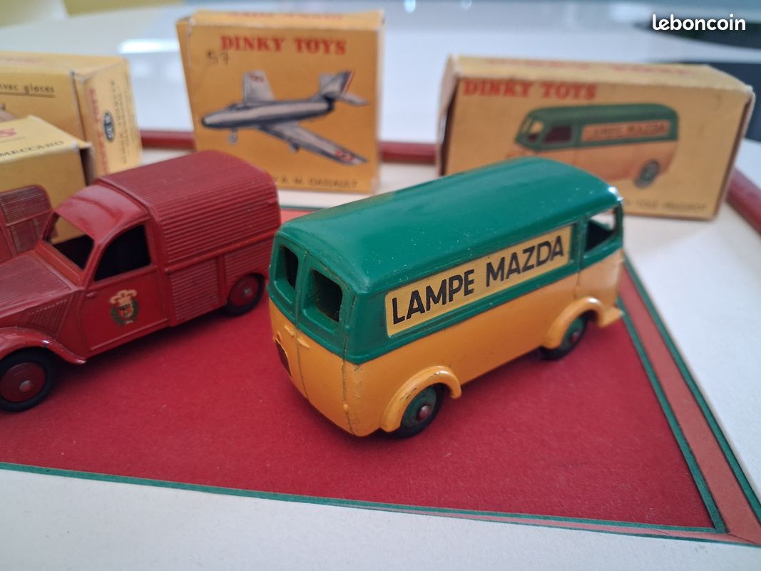 Dinky fr original peugeot d3a lampe mazda nb (image 4)