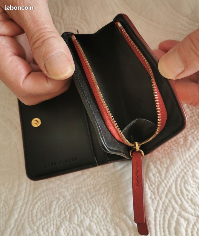 Sac cuir MARC JACOBS bandoulière et portefeuille assorti (image 8)