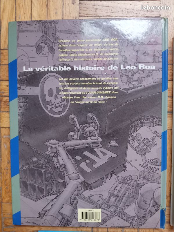 BD « Leo Roa » T1, Juan Gimenez (éd. Les Humanoïdes Associés) (image 2)