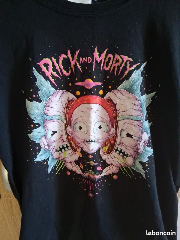 T-shirt mixte Rick and Morty taille M (image 2)