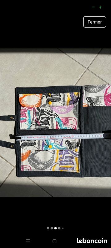 Pochette rangement crayons/feutres + feuilles (image 5)