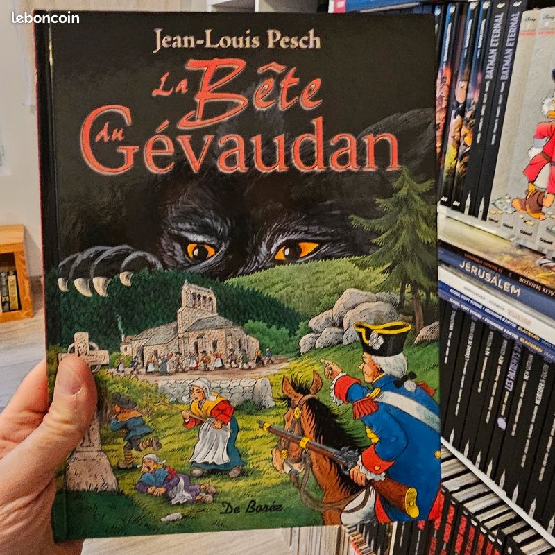 Bd dédicacé la bête du Gevaudan par Pesch (image 2)