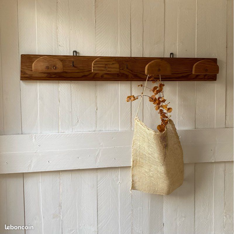 Porte-manteau Mural Ancien Ou Vintage – Idéal Déco Couloir Ou Entrée