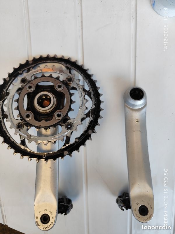 Pedalier Shimano Deore - Guide pour le demontage du pedalier Shimano