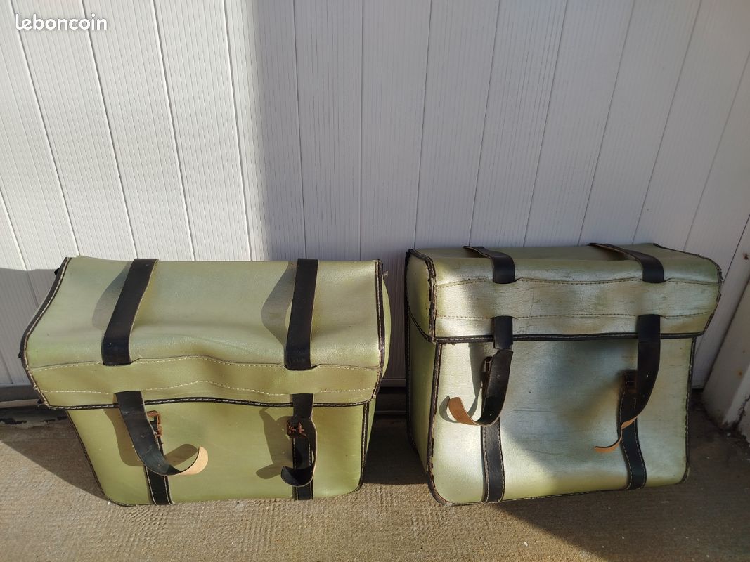 Sacoche De Vélo Vintage – Style Rétro Pour Mobylette, Solex Ou Vélo