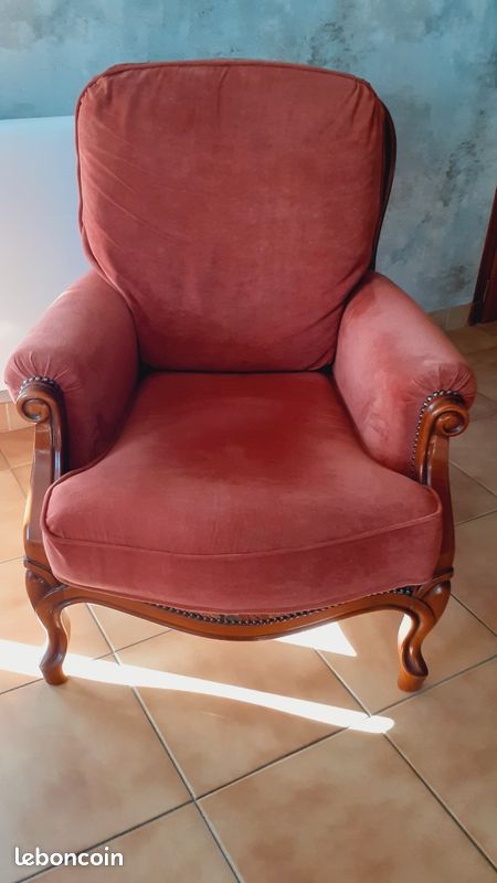 Vends ensemble salon banquette et fauteuil (image 1)