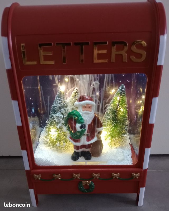 Housse De Boîte Aux Lettres Mignon Bonhomme De Neige Pour Jardin, Cour