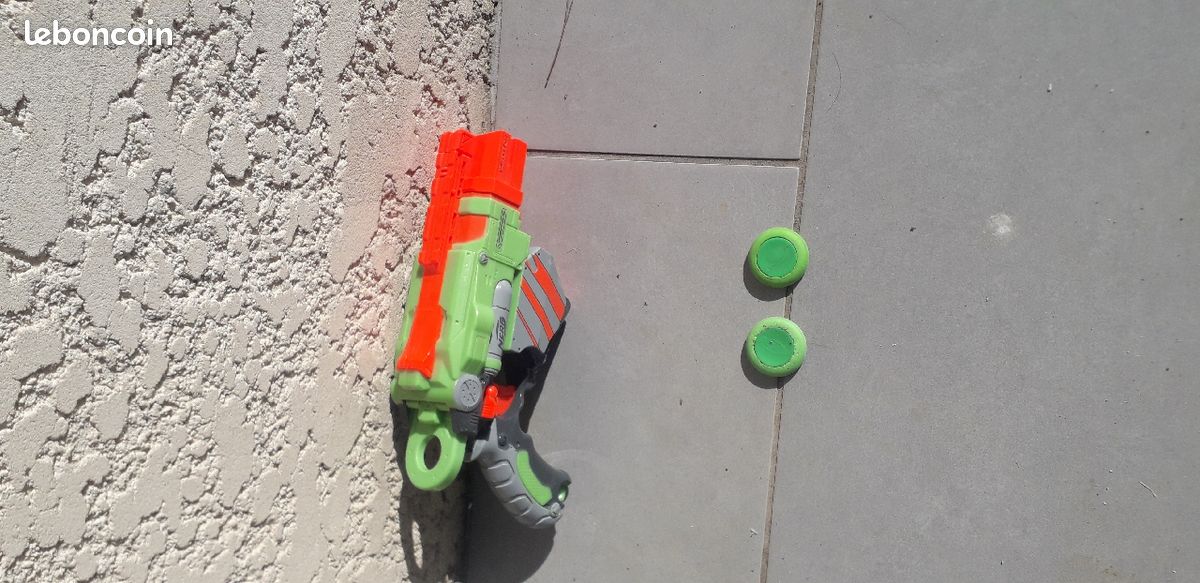 Jouet Pisolet nerf lance disque (image 2)