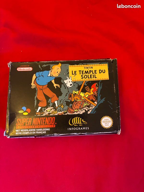 TINTIN LE TEMPLE Du Soleil - PC - FR - Avec Notice EUR 7,90