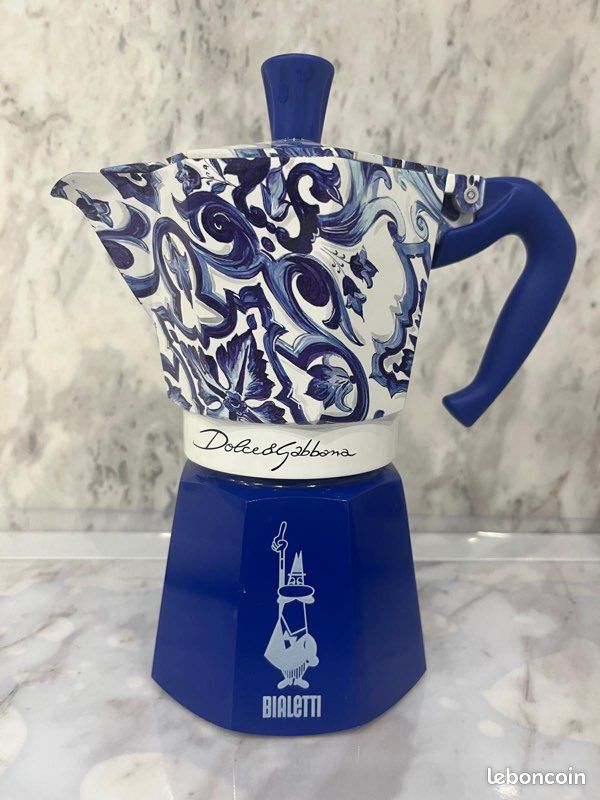 Cafetière italienne Dolce Gabbana Bialetti Tasse Électroménager