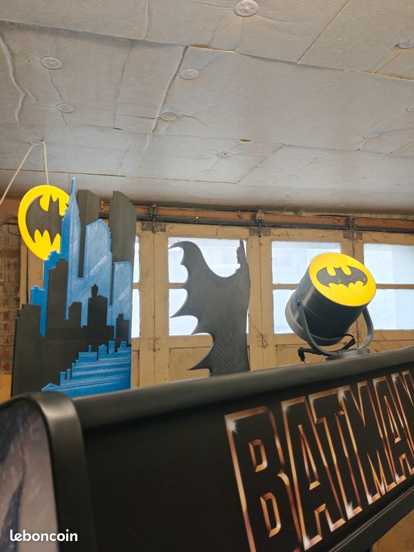 Stickers Pour Borne D'arcade - Modèle Batman - Neuf