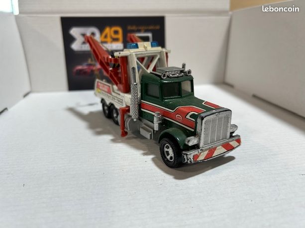 890Z Vintage 1978 Matchbox SuperKings K31 England Peterbilt Remorque Frigo Pepsi