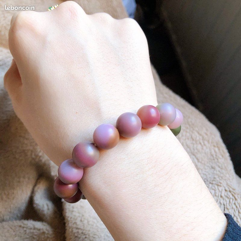 Bracelet agate Yanyuan coloration naturelle (image 2)