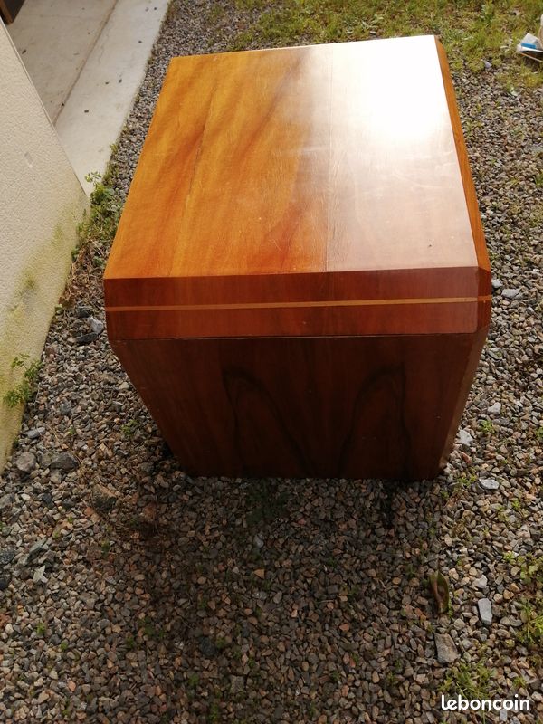 Table de chevet, bout de canapé années 30-50 (image 10)