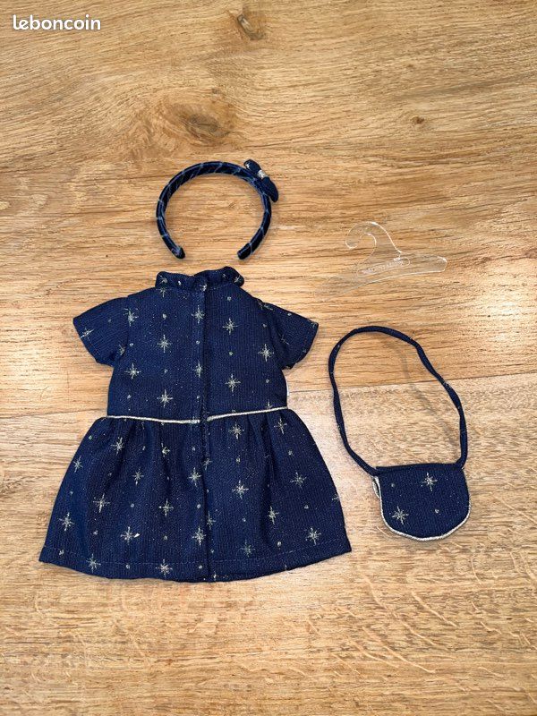 36 cm Sergent Major Ensemble robe de fête avec sac et serre tête (image 7)
