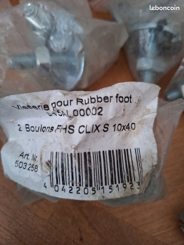 Visserie pour Rubber foot (image 3)