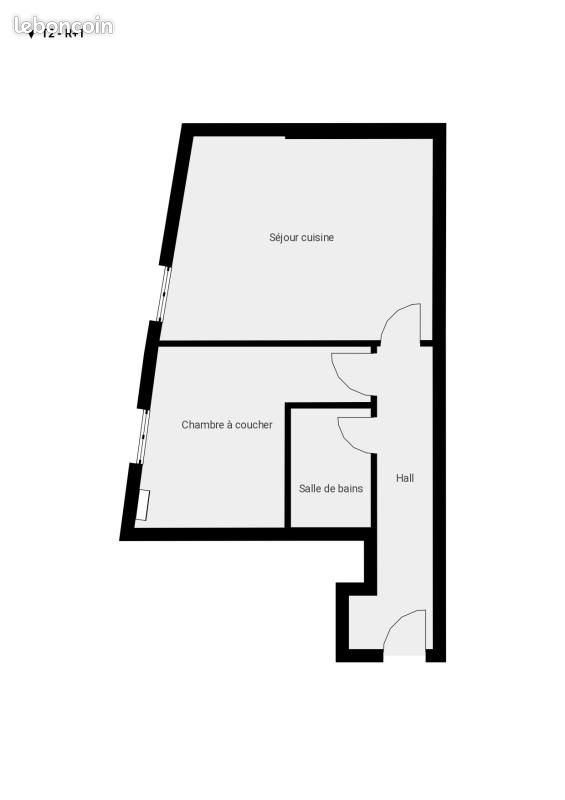 Appartement 1 pièce 39 m² · à Francheville · 39 m² · 129 000 €