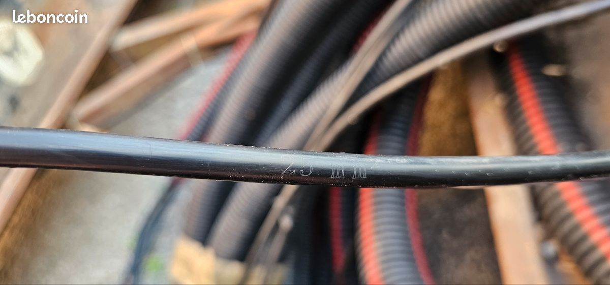 Cable électrique aluminium sous gaine 25mm (image 3)