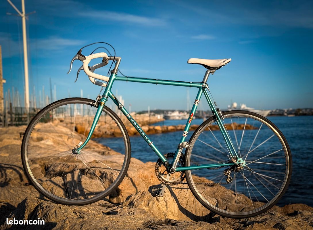 Vélo De Course Peugeot PRO10 (PX/PY10) 1981 – Cadre 59 Cm, Reynolds 531, Blanc