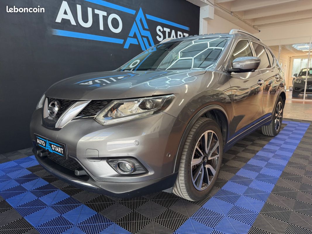 Nissan X-TRAIL 1.6 dCi 130 Ch X-Tronic Tekna - HISTORIQUE COMPLET NISSAN / 2 EME MAIN / TOIT OUVRANT PANORAMIQUE / CAMERA 360 ° / SIEGES ELECTRIQUE & CHAUFFANT (image 1)