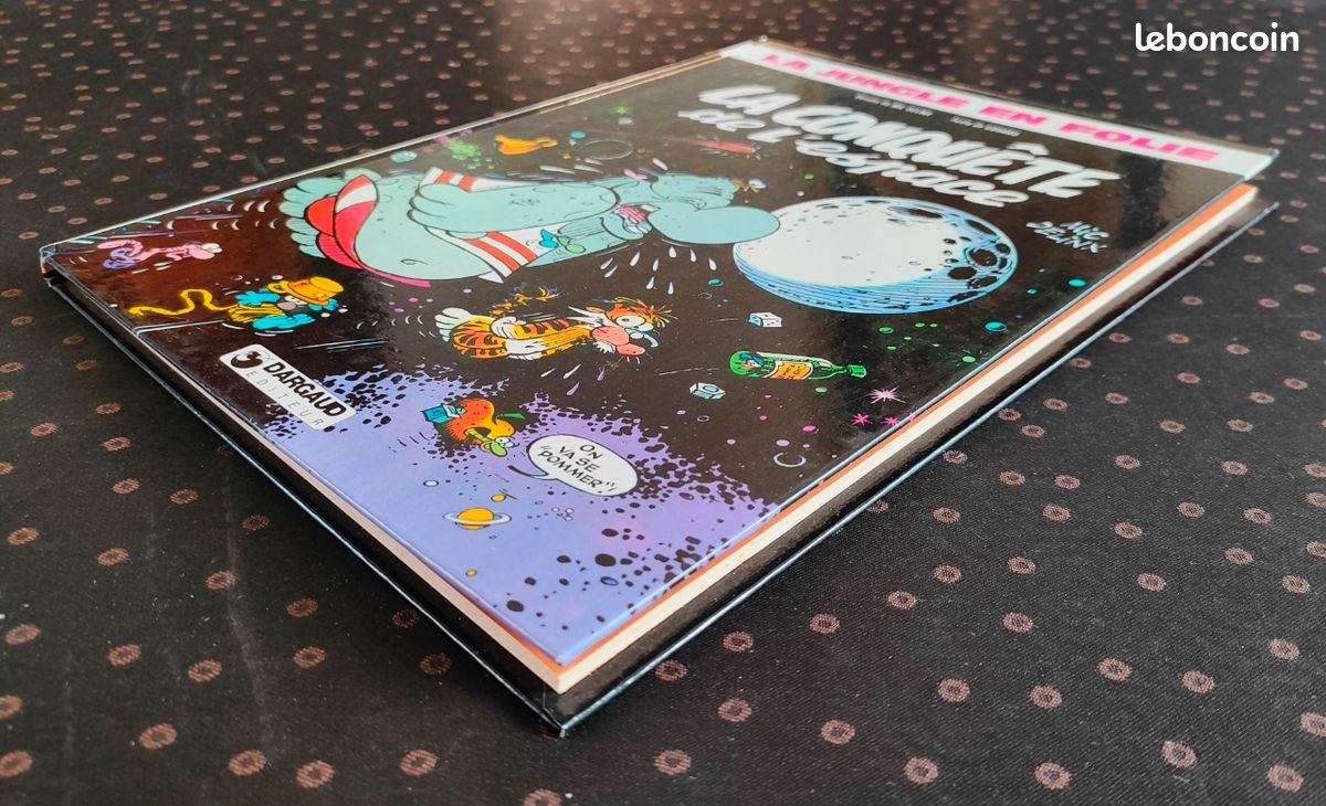 La jungle en folie La conquête de l'espace - 1ère réédition Dargaud - Godard - Mic Delinx (image 3)