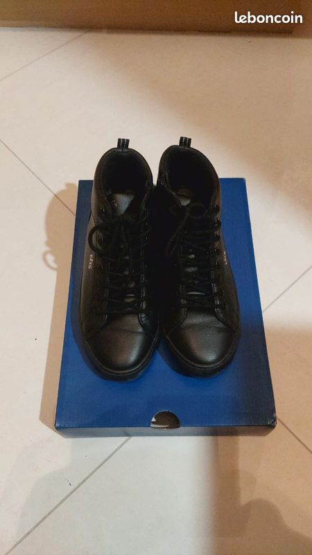 Tbs Montante Noir TBS Tennis TBS Noir Chaussures Basket Montante