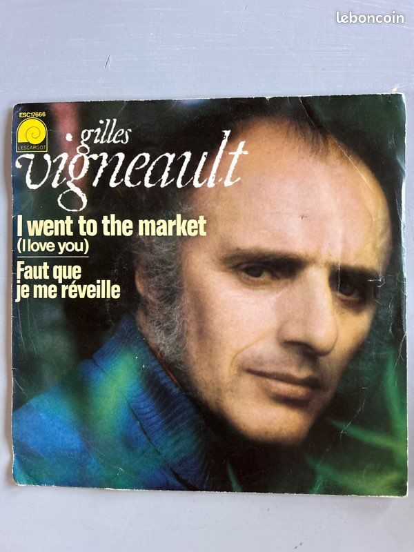Vinyle Gilles Vigneault – I Went To The Market (I Love You) (image 1)