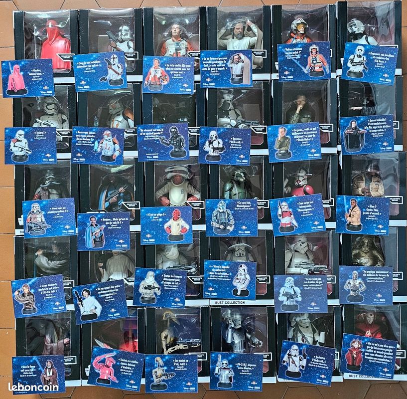 30 bustes stawars collection altaya (image 1)