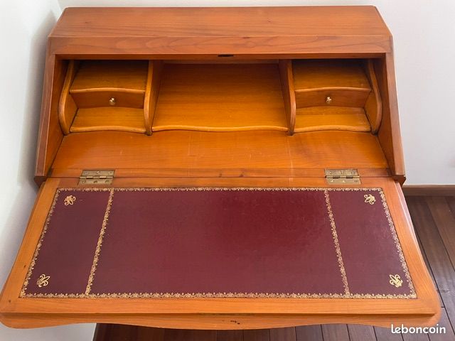 Bureau de pente scriban Louis XV (image 4)