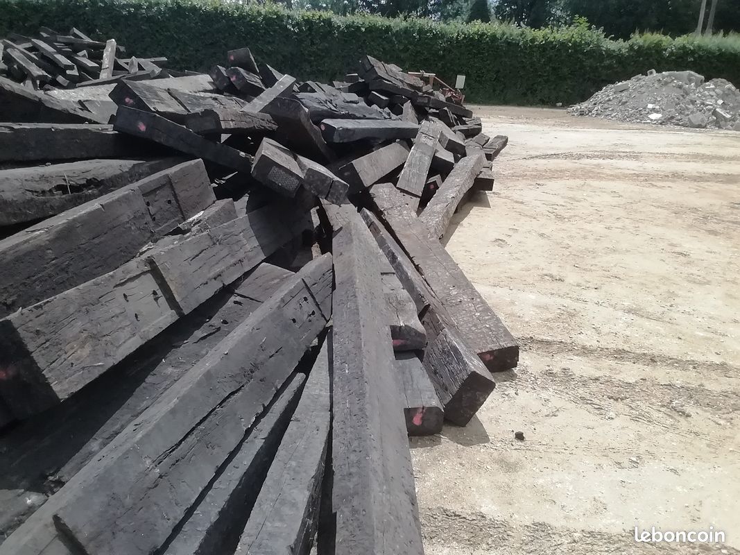 Vends traverses en bois (image 1)