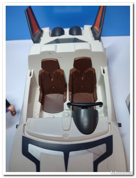 Playmobil 4876 - Voiture des Agents Secrets Occasion (image 9)