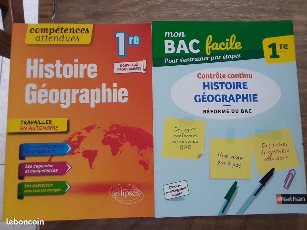 Histoige géo , 1ère (image 1)