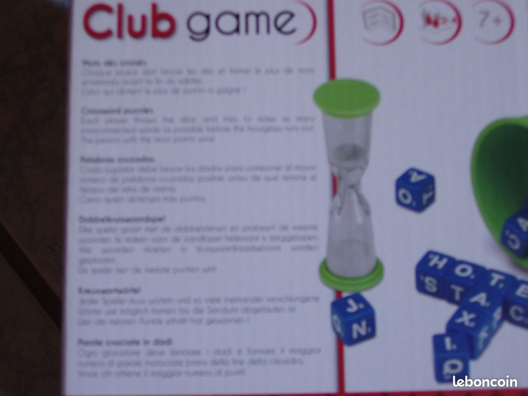 MOTS DÉS CROISÉS -Club games (image 3)