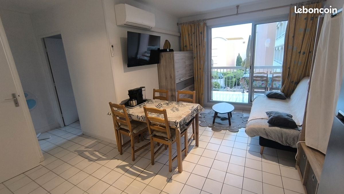 Appartement 2 pièces 26 m² · à Gruissan · 26 m² · 530 €/mois