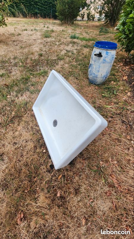 Evier exterieur porcelaine (image 3)