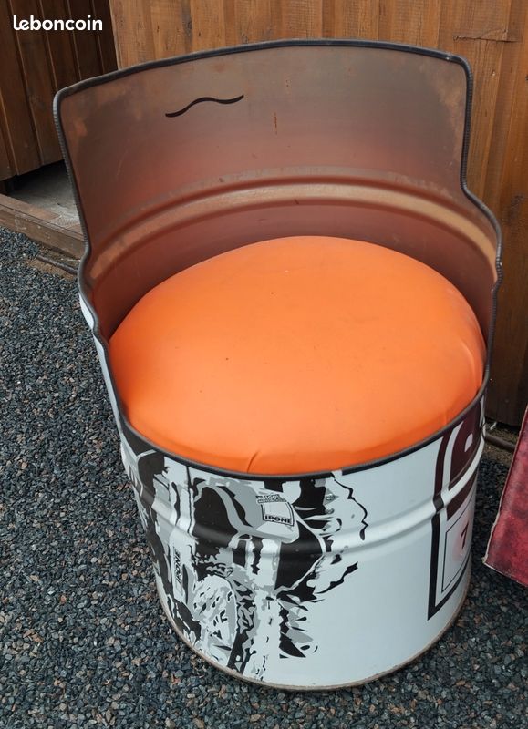 Bidon D'huile Vintage 1L Supercharged – Déco Garage Pub Rétro