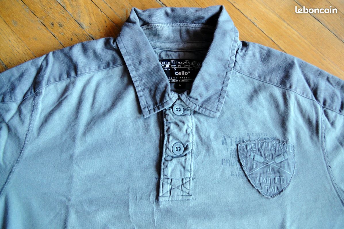 Sweat tee shirt manche longue homme celio (image 3)