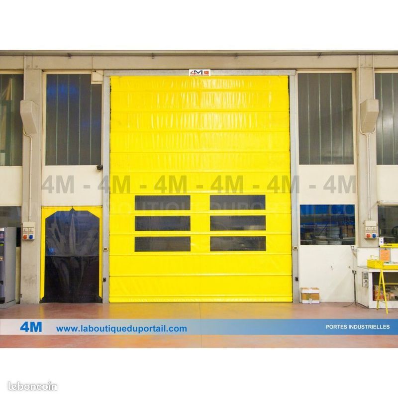 Porte souple rapide industrielle (image 2)