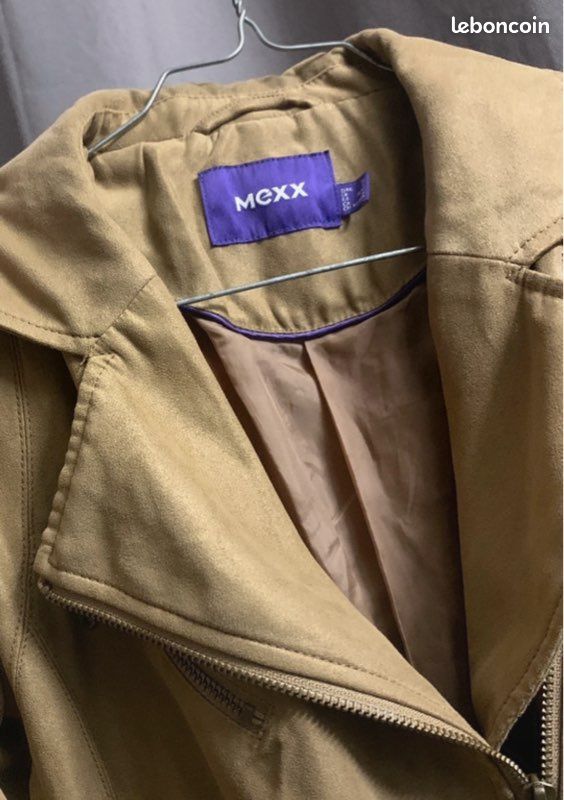 Veste Mexx Taille 38 Occasion - Très Bon état - Couleur Bleu, Doublure Acrylique/polyester