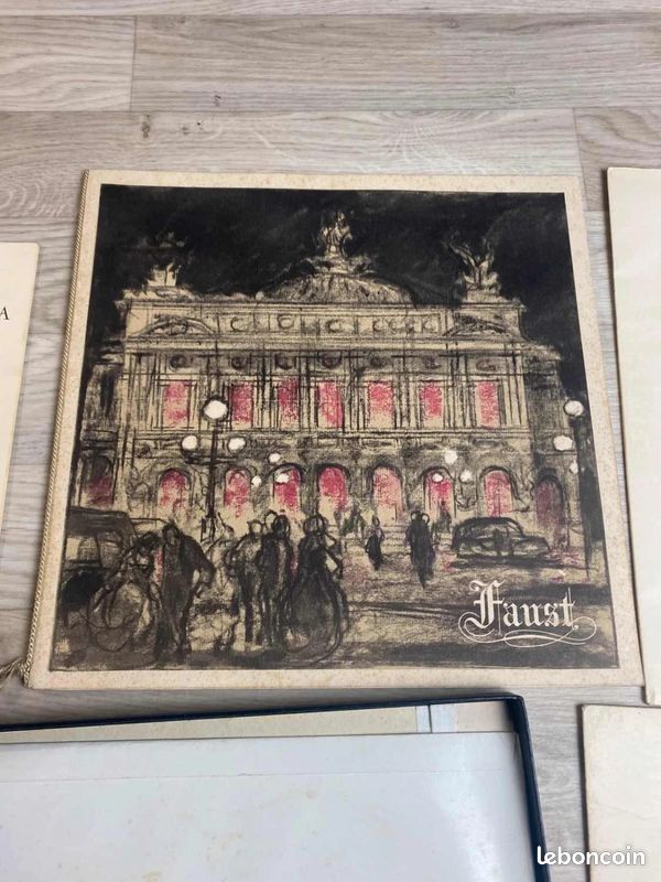 Coffret ancien d’opéra – Faust de Faust – Disques 78 tours – Édition La Voix de son Maître (image 8)
