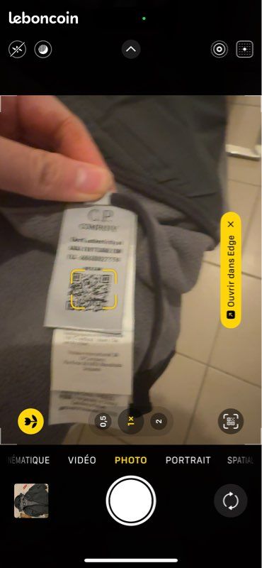 Gilet cp company gris (image 3)