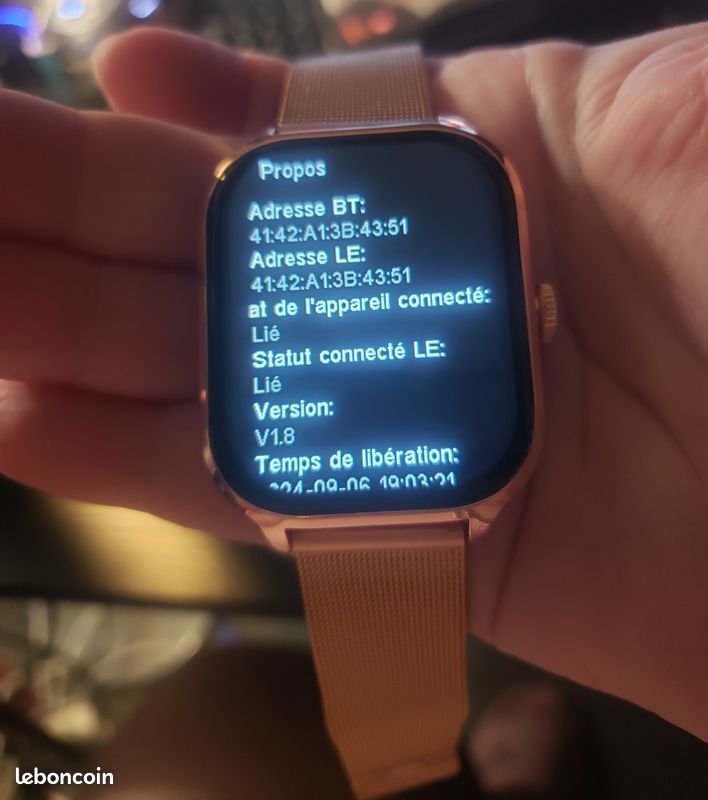 H9 max smart watch non apple pas de marques (image 6)