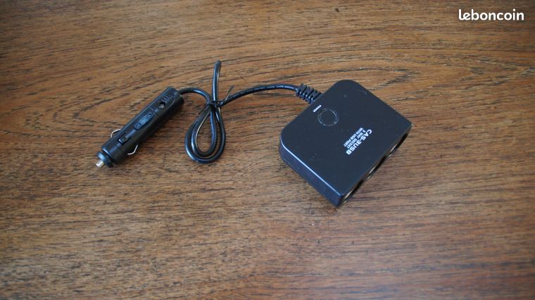 Panneau De Prises USB, Répartiteur Allume-Cigare, Double Chargeur QC3.0