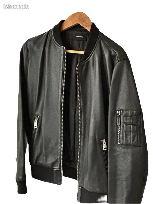 Veste en Cuir The Kooples Vêtements