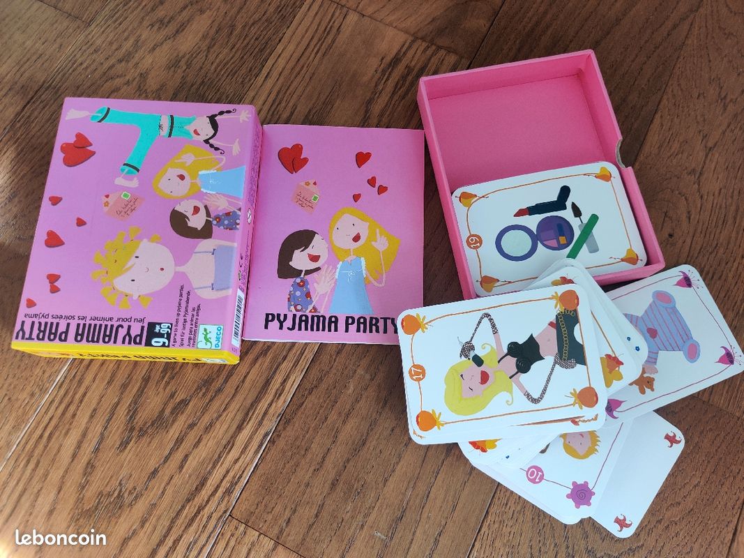 Jeu de carte Djeco : Jyjama Party (image 2)